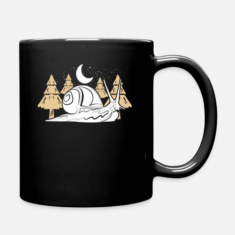 Escargot coquille d’escargot - Mug uni - noir