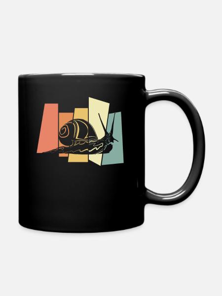 Escargot - Mug uni - noir