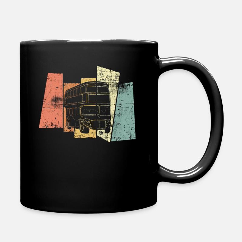 London Bus - Tasse einfarbig - Schwarz