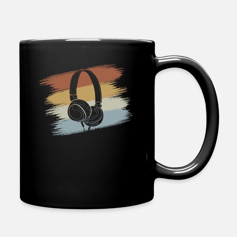 Musik - Tasse einfarbig - Schwarz