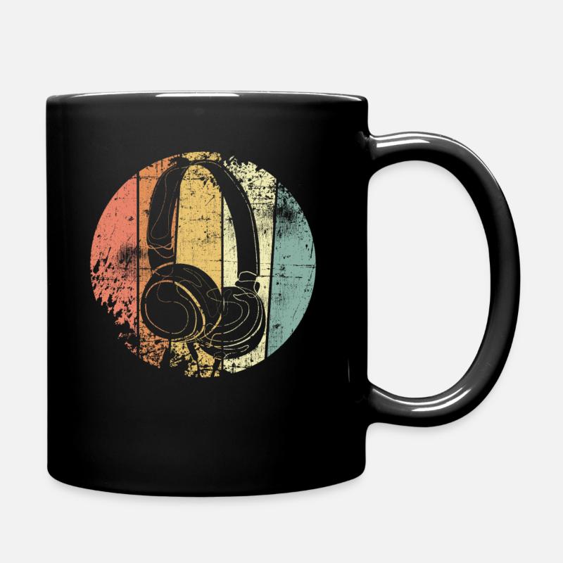 Music - Full Colour Mug - black