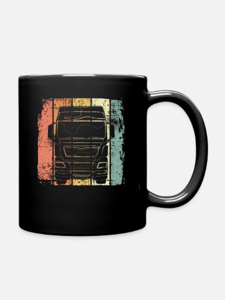 Poids lourds - Mug uni - noir