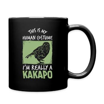 Kakapo costume d’Australie - Mug uni - noir - Droite