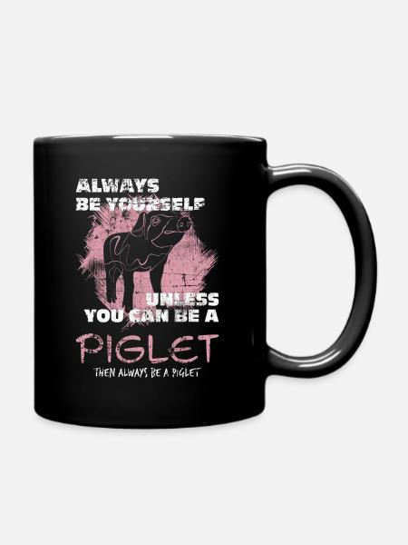 Porcelet bébé porcelet - Mug uni - noir