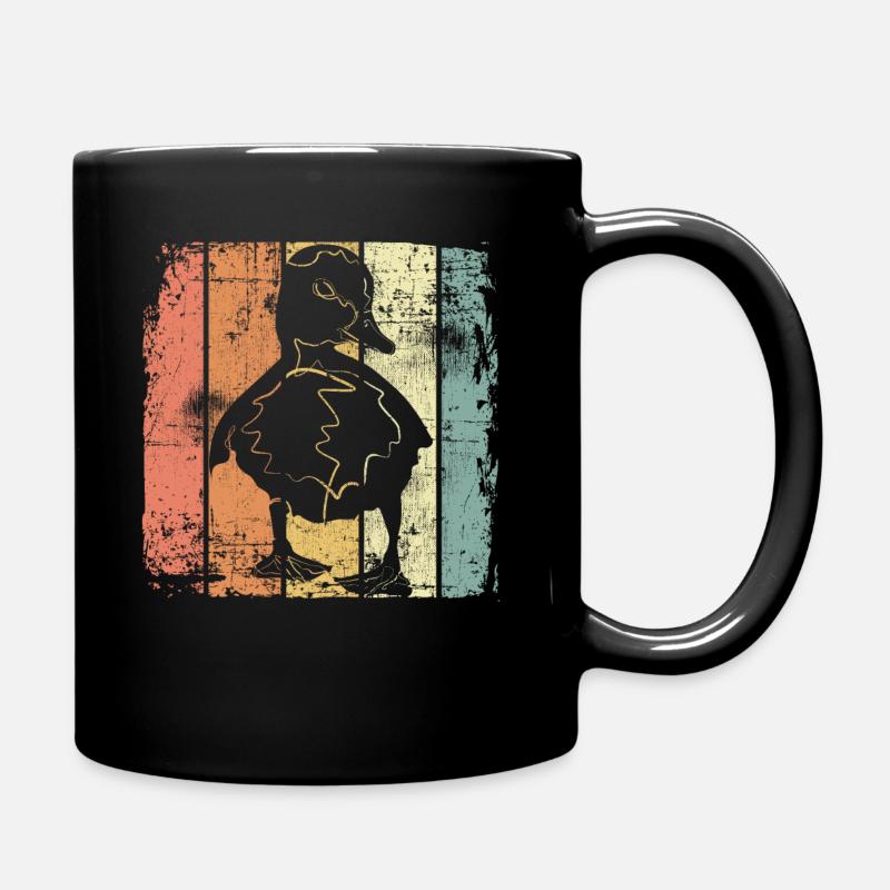 Duck Baby Duck - Full Colour Mug - black