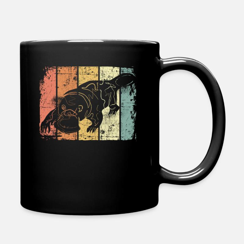 Schnabeltier Australien - Tasse einfarbig - Schwarz