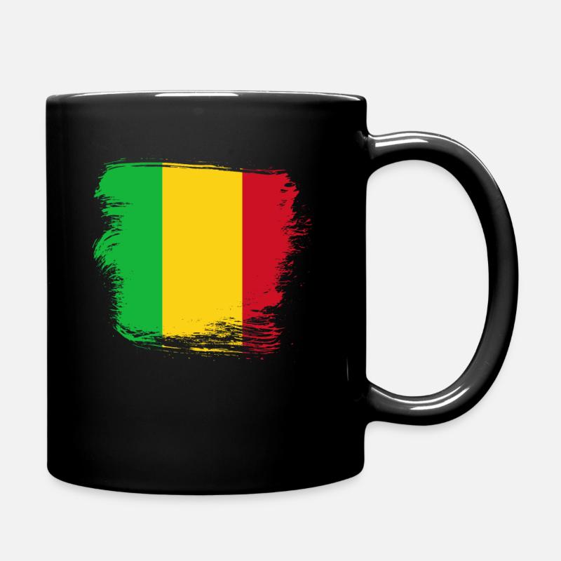 Drapeau du Mali - Mug uni - noir