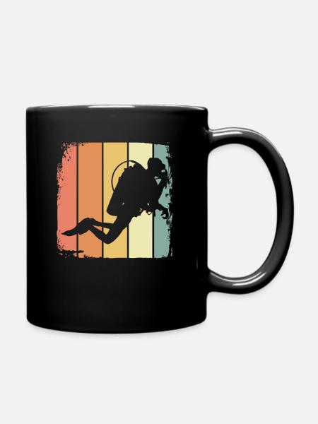 Plongée - Mug uni - noir