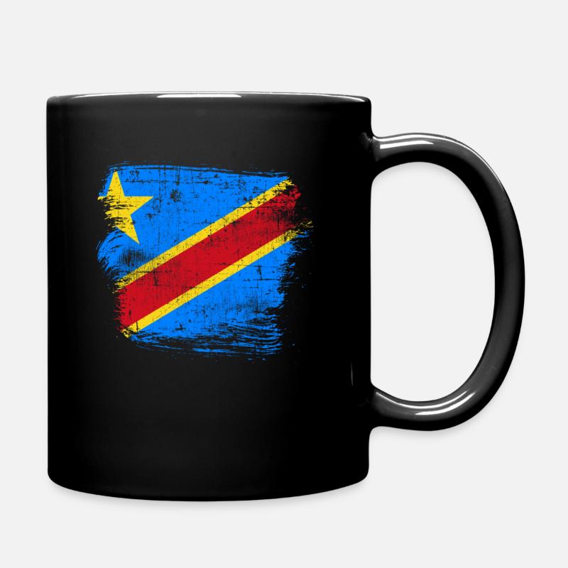 Kongo - Tasse einfarbig - Schwarz