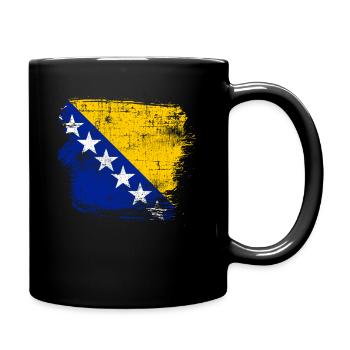 Bosnia and Herzegovina - Full Colour Mug - black - Right
