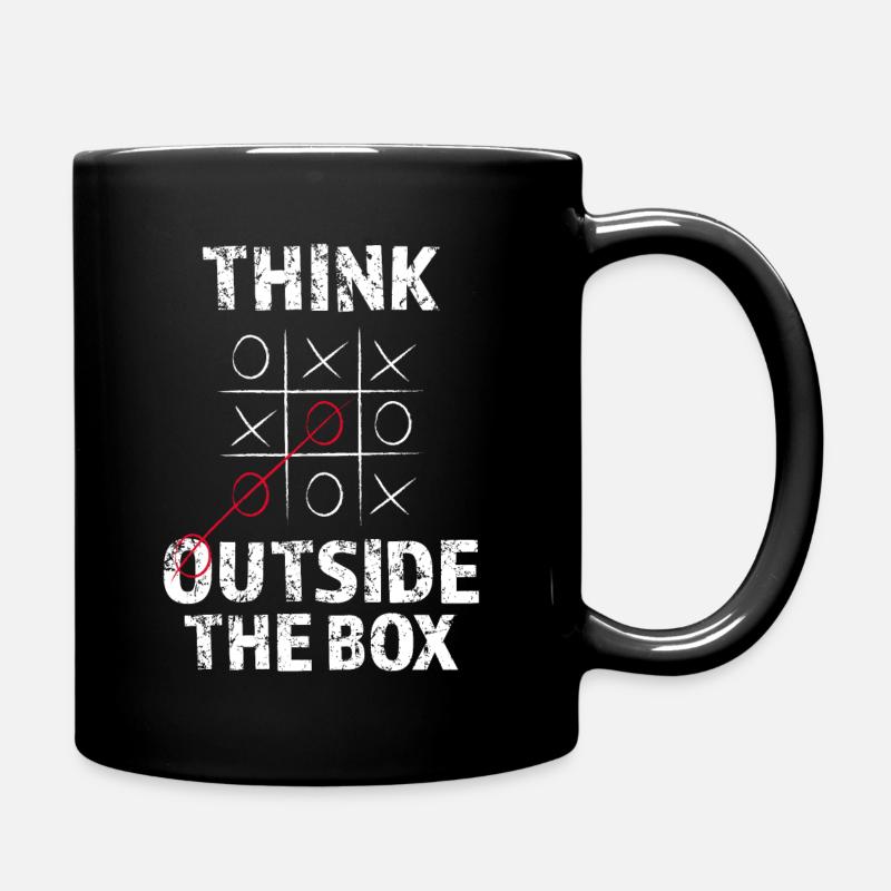 Philosophy Thinking - Full Colour Mug - black