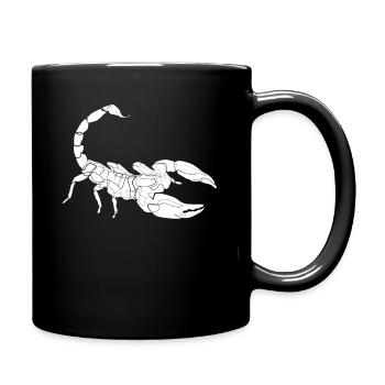 Scorpion - Mug uni - noir - Droite