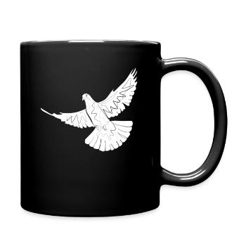Pigeon - Mug uni - noir - Droite
