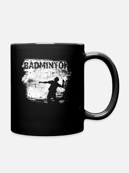 Badminton - Mug uni - noir
