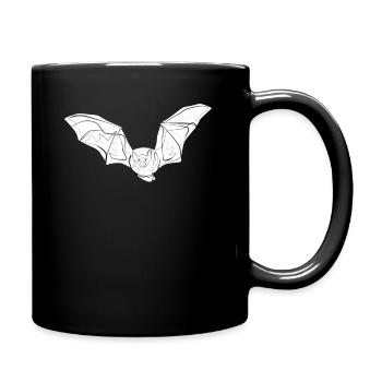 Bat - Full Colour Mug - black - Right