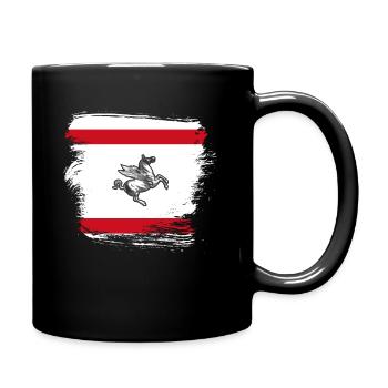 Tuscany Italy - Full Colour Mug - black - Right