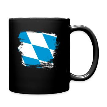 Bavière - Mug uni - noir - Droite