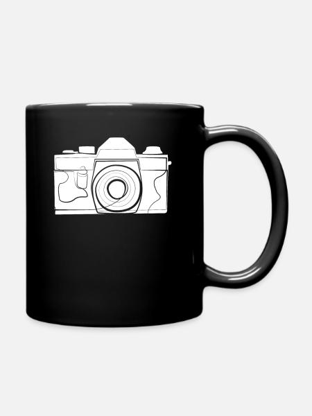 Camera - Full Colour Mug - black