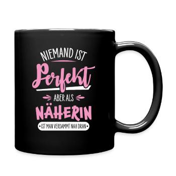 Couture - Mug uni - noir - Droite