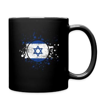 Israel - Full Colour Mug - black - Right