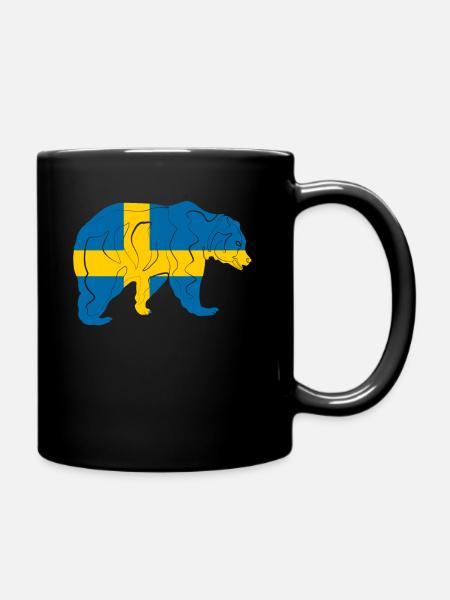 Suède - Mug uni - noir
