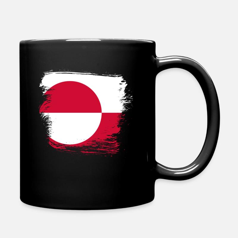 Groenland - Mug uni - noir
