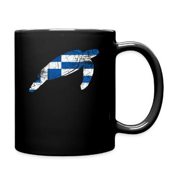 Greece - Full Colour Mug - black - Right