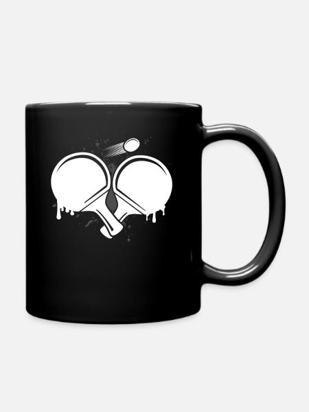 Ping-pong - Mug uni - noir
