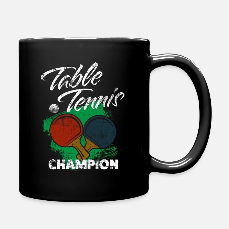 Ping-pong - Mug uni - noir