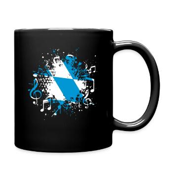 Bayern Musique - Mug uni - noir - Droite
