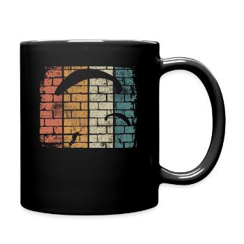 Paraglider - Full Colour Mug - black - Right