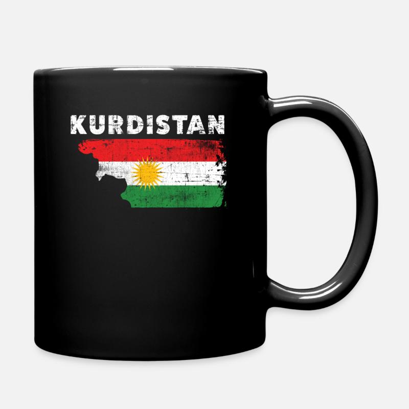Kurdistan - Full Colour Mug - black