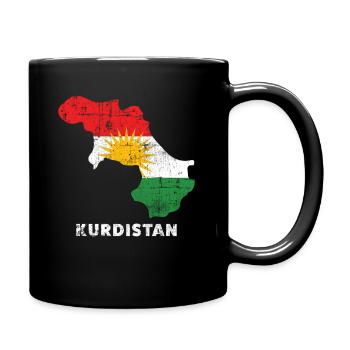 Kurdistan - Full Colour Mug - black - Right