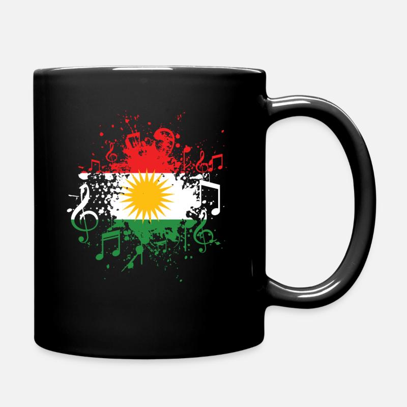 Kurden Musik Kurdistan - Tasse einfarbig - Schwarz