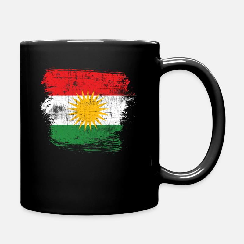Kurdistan - Full Colour Mug - black