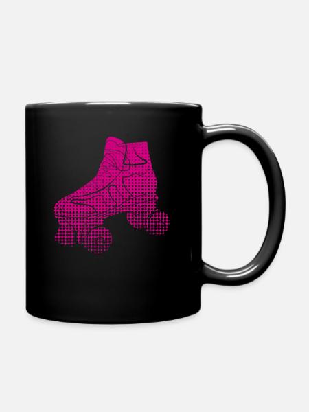 Roller skating Roller skating - Full Colour Mug - black
