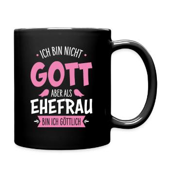Wife - Full Colour Mug - black - Right