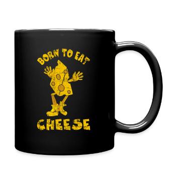 Cheese Comic - Full Colour Mug - black - Right