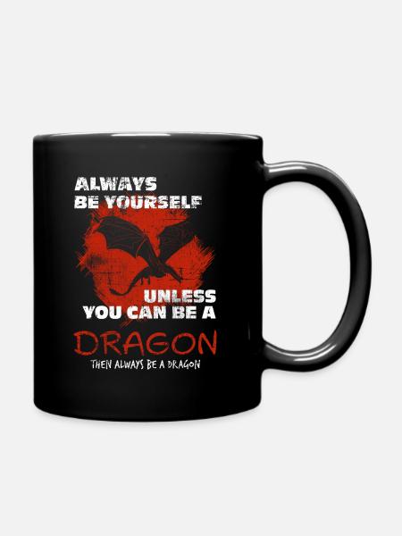 Dragon - Mug uni - noir