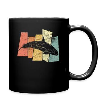 Orca - Tasse einfarbig - Schwarz - Rechts