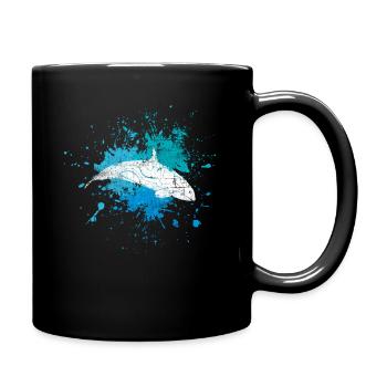 Orca - Tasse einfarbig - Schwarz - Rechts