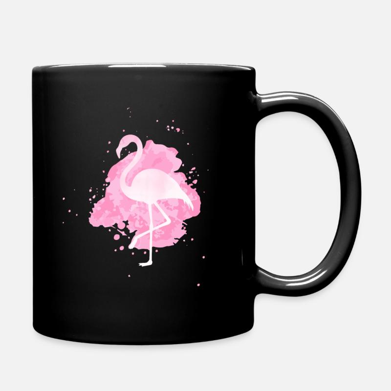 Flamingo - Tasse einfarbig - Schwarz