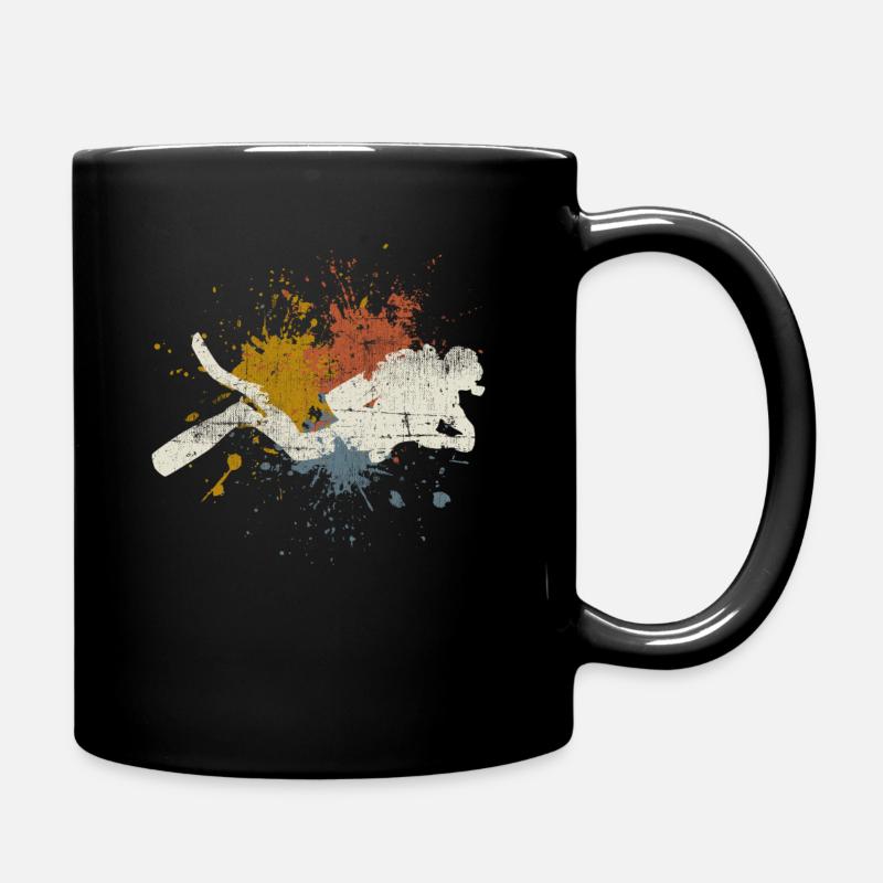 plongée - Mug uni - noir