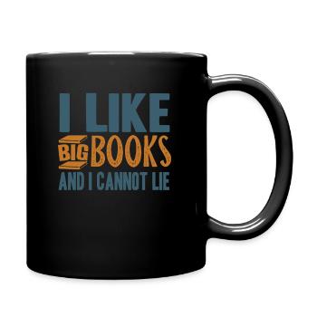 Read books - Full Colour Mug - black - Right