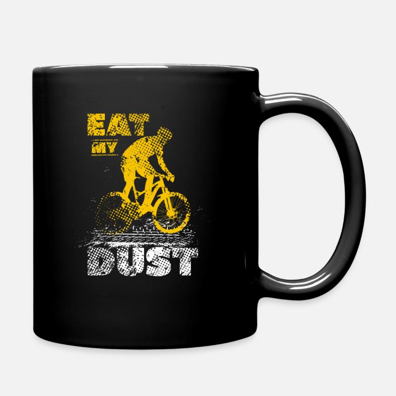 mountain bike - Full Colour Mug - black