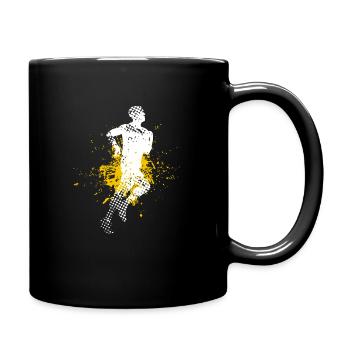 runner - Full Colour Mug - black - Right