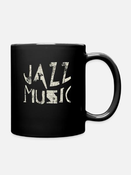 Musique jazz - Mug uni - noir