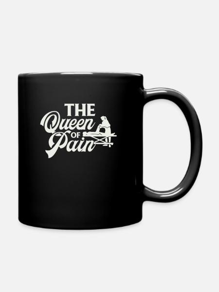 physiotherapist - Full Colour Mug - black