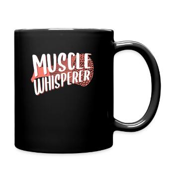 Physiotherapeut - Tasse einfarbig - Schwarz - Rechts