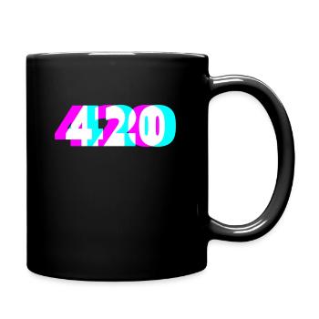 cannabis - Mug uni - noir - Droite